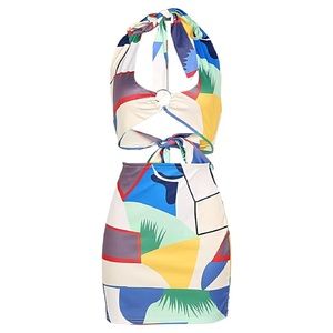 Two Piece Tropical Tank & Skirt Set | Small